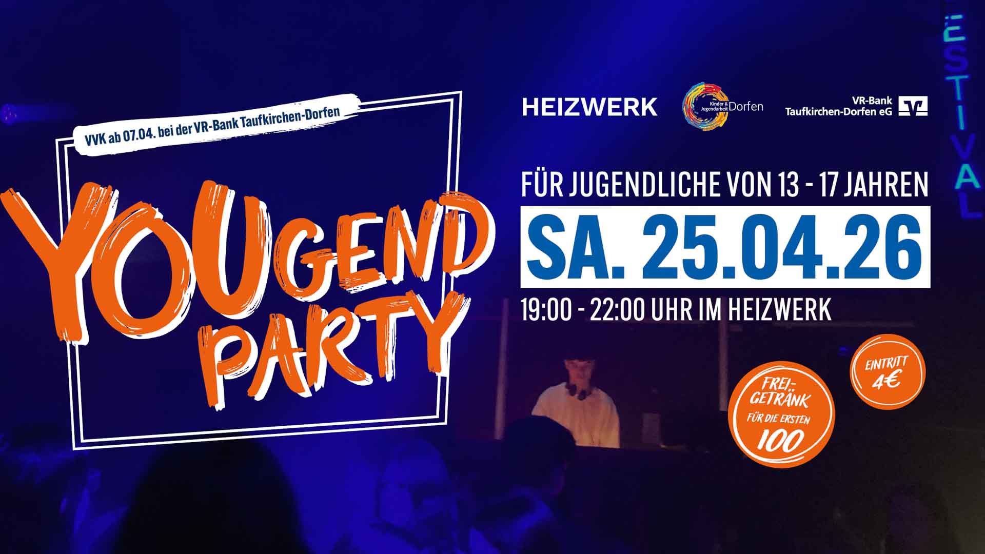 Ü30 Party im Heizwerk Club